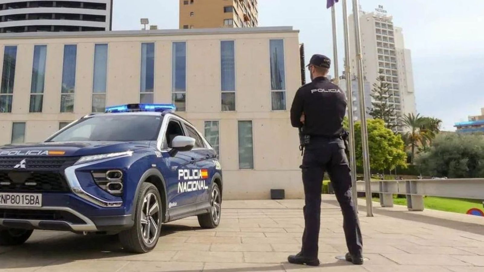 Agent de la Policia Nacional a Benidorm