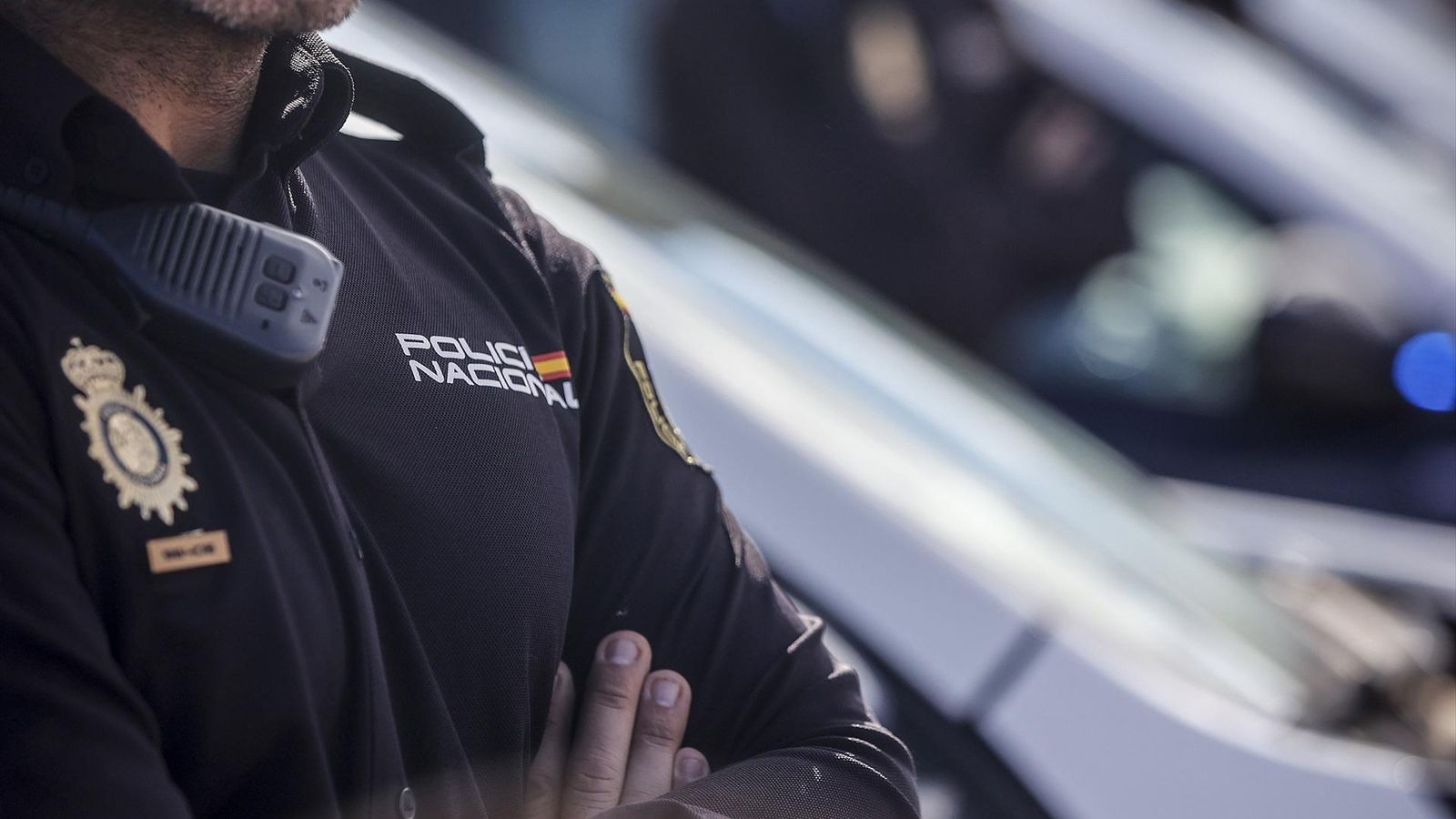 Un agent de la Policia Nacional de València (arxiu)