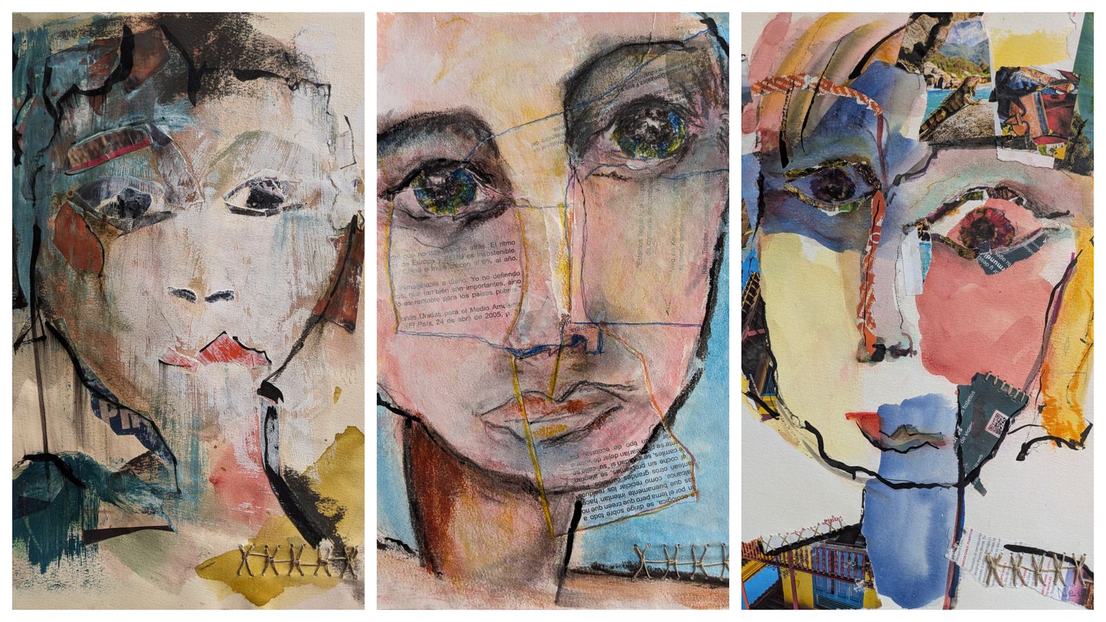 Exposició 'Rostres de dones de la dana', de Neus Chisbert