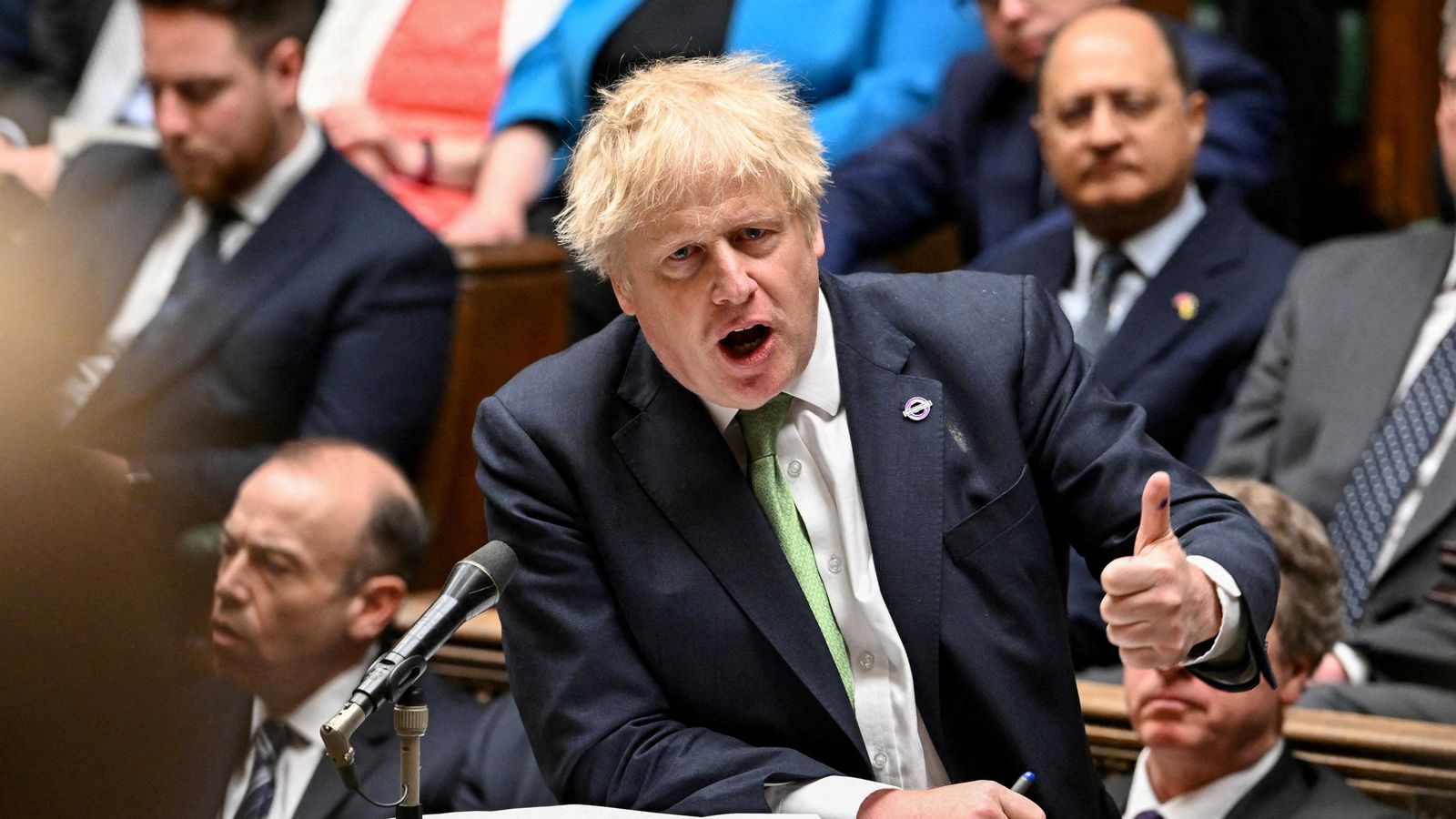 Boris Johnson, en el parlament britànic