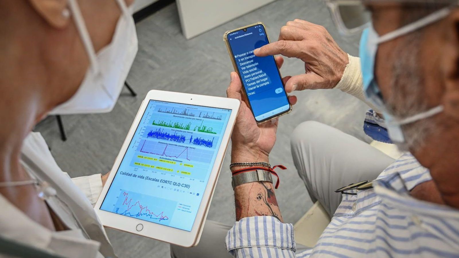 La interfície de l'app Lalaby en diferents dispositius