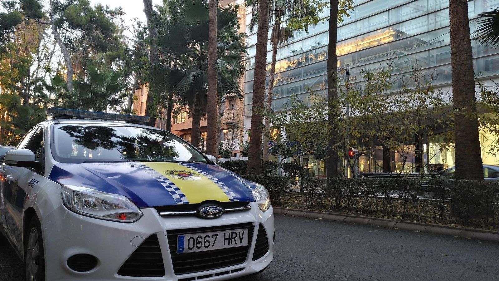 Cotxe de la Policia Local a Torrent