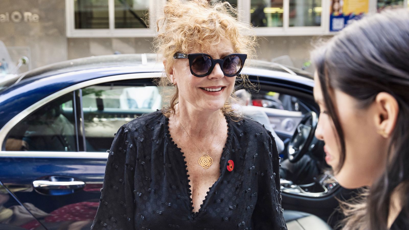 L’actriu nord-americana Susan Sarandon, en una visita l’Acadèmia del Cinema, el 4 de juny de 2024, a Madrid.