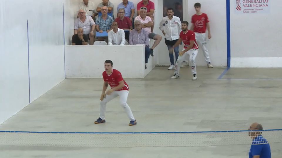 Imatge d'un partida de pilota