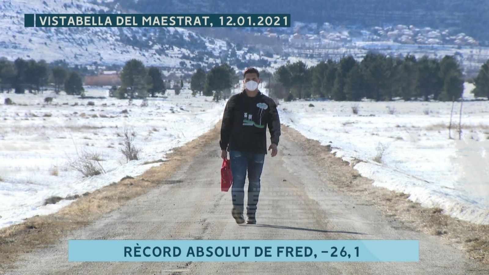 El rècord de fred de -26 graus al Pla de Vistabella fa 2 anys