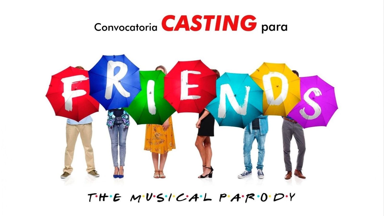 Imatge del càsting del musical 'Friends: the musical parody'