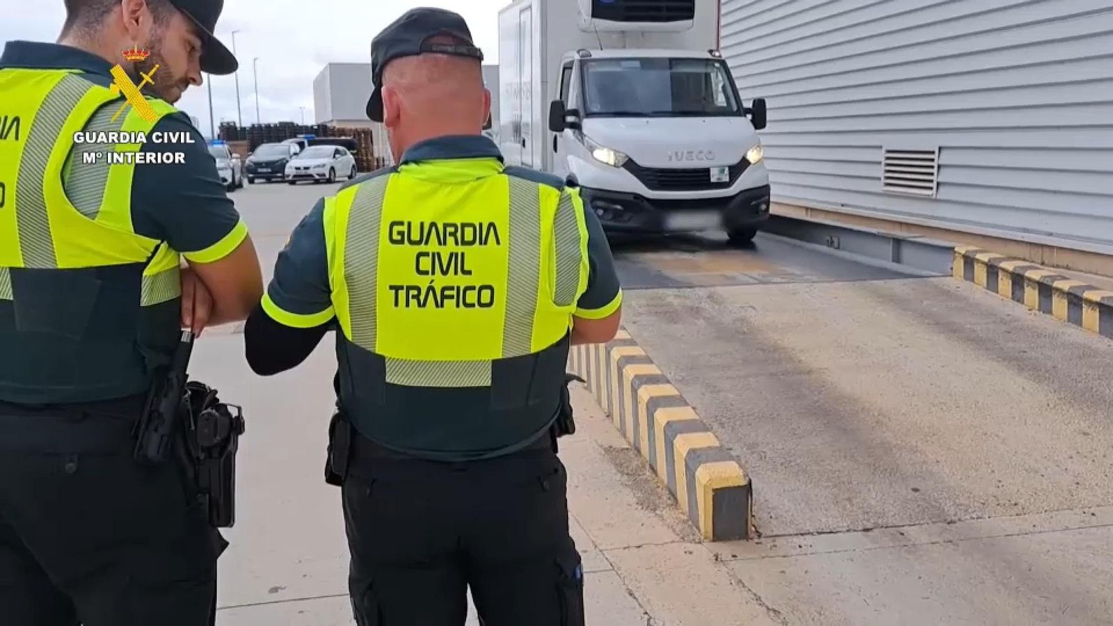 Detingut per transportar haixix