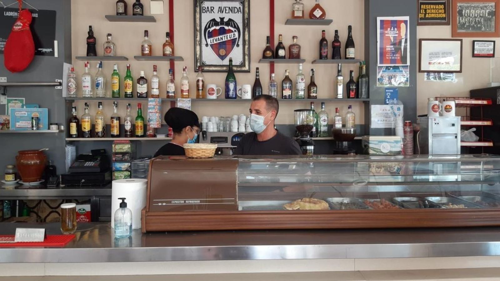 Interior d'un bar a València