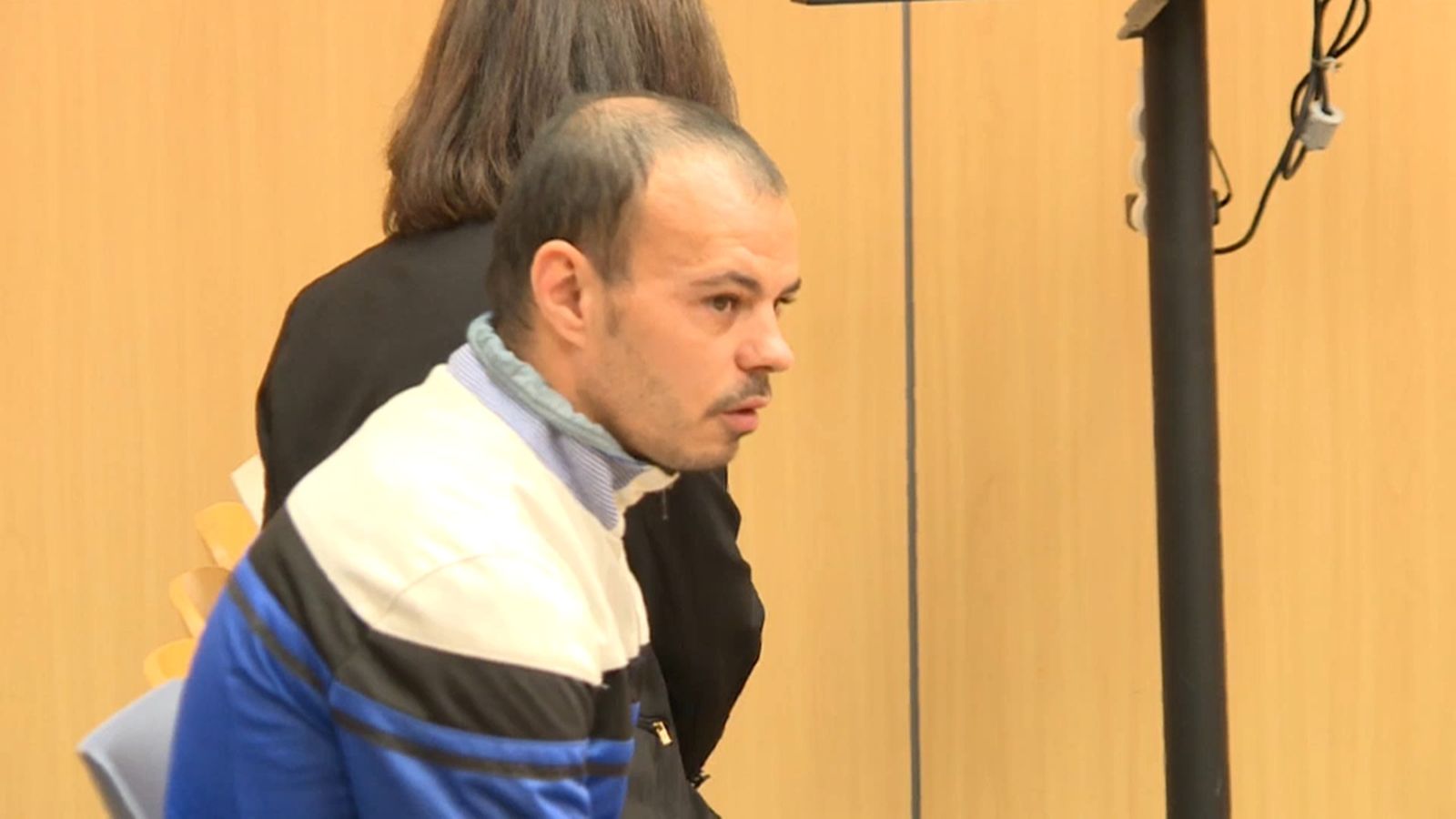 Laurentiu Mihai durant el judici, en una imatge d'arxiu