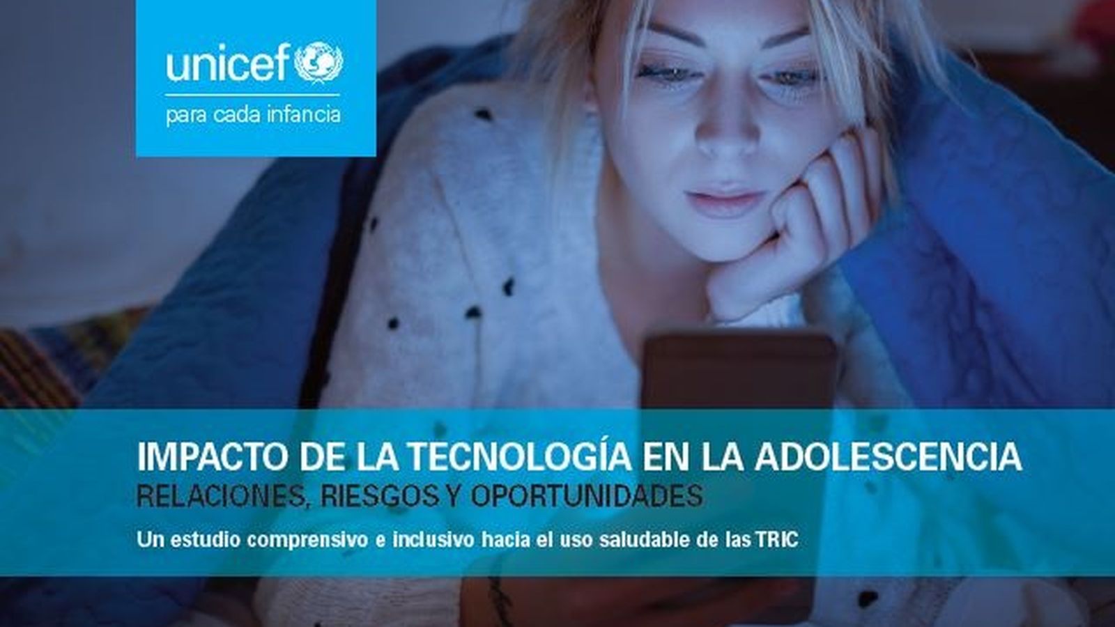 Estudi d'Unicef sobre l'impacte de la tecnologia en l'adolescència