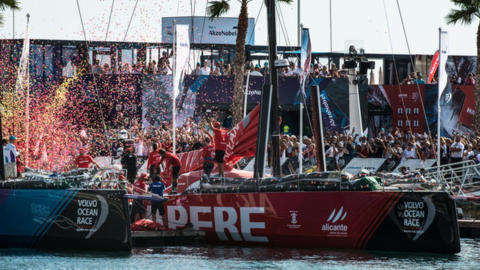 Festa d'eixida de la volta al món a vela