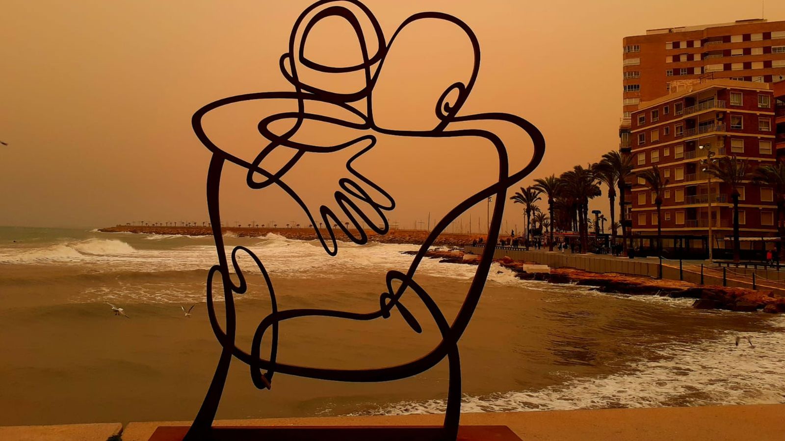 Imatge de la calitja al passeig de Torrevella