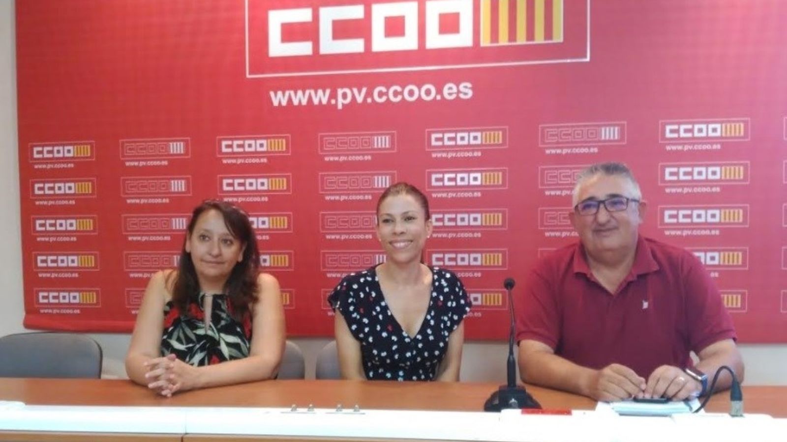 Membres del sindicat Comissions Obreres del País Valencià