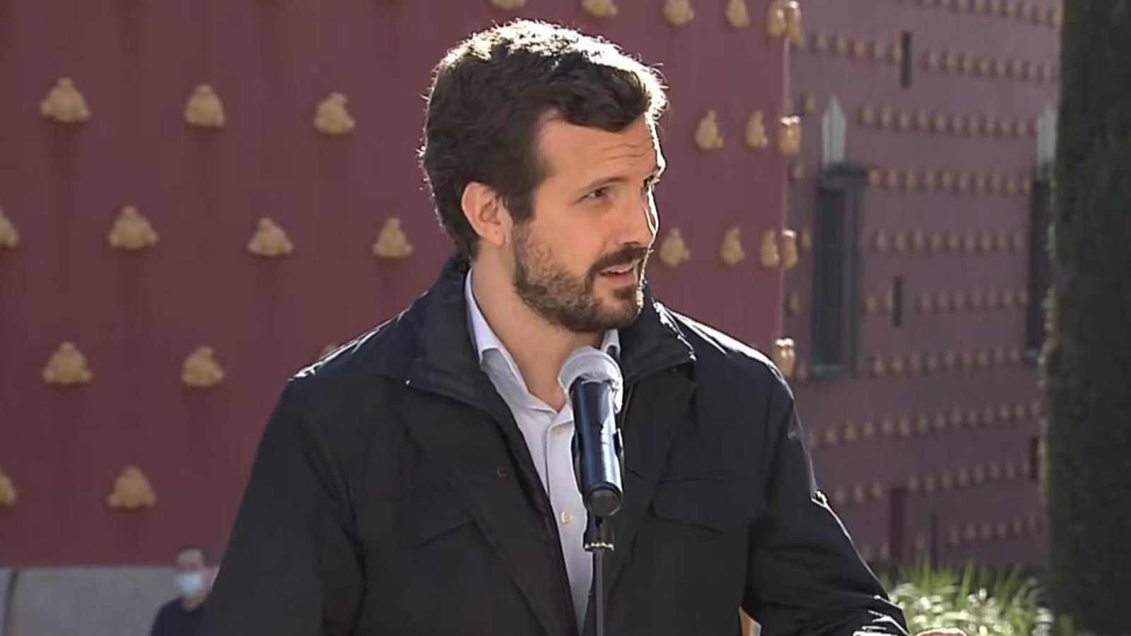 Pablo Casado en un acte a Figueres aquest dimarts