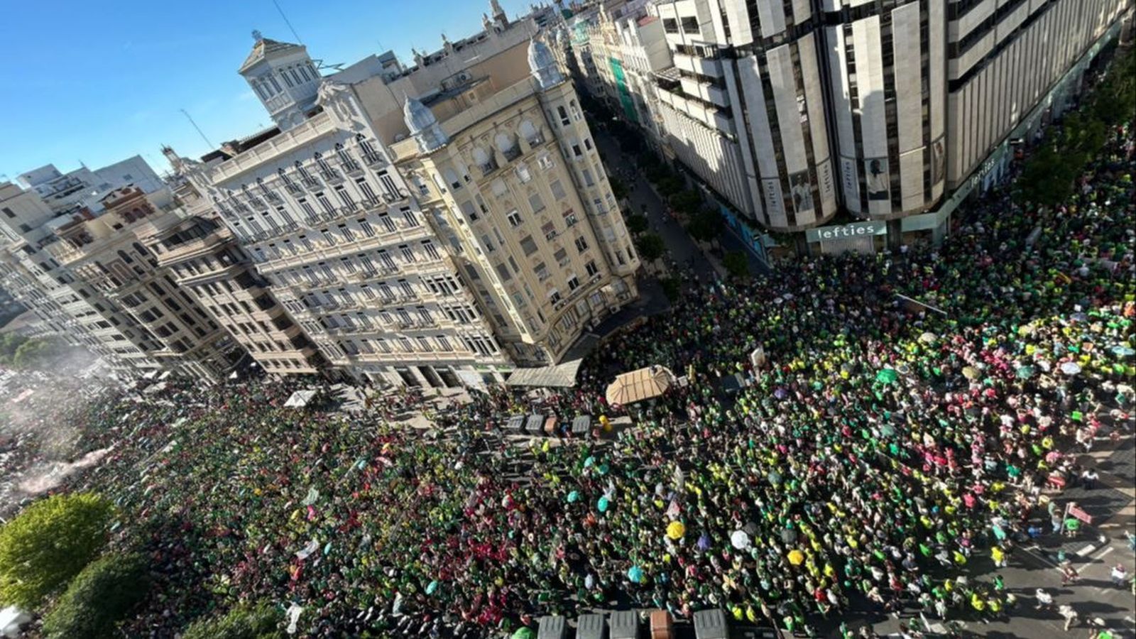 Manifestació del professorat d'este dissabte