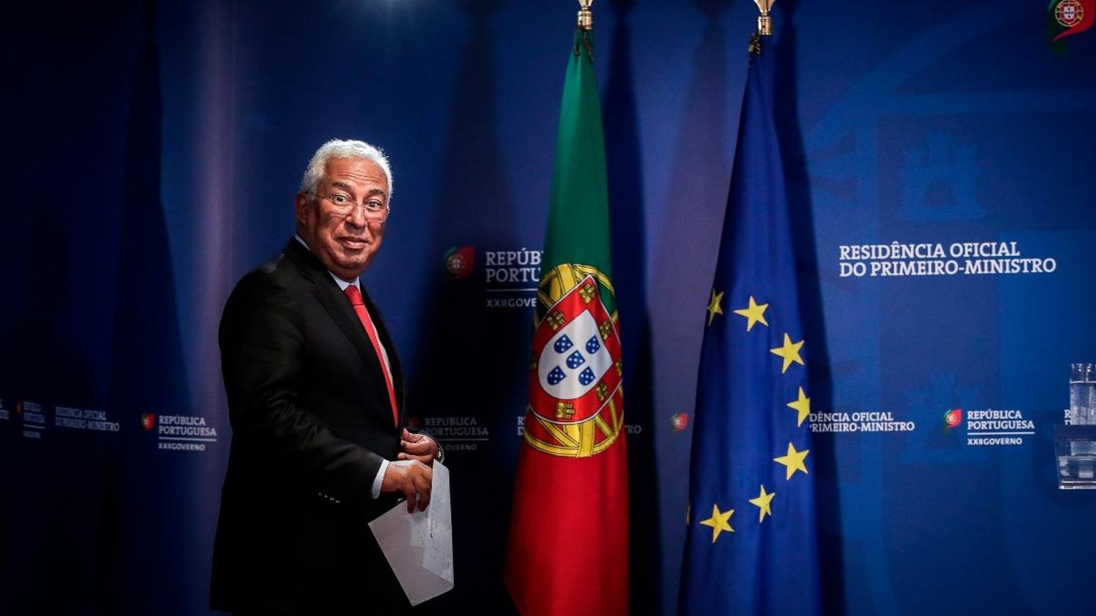 Imatge d'arxiu del primer ministre portugués, António Costa