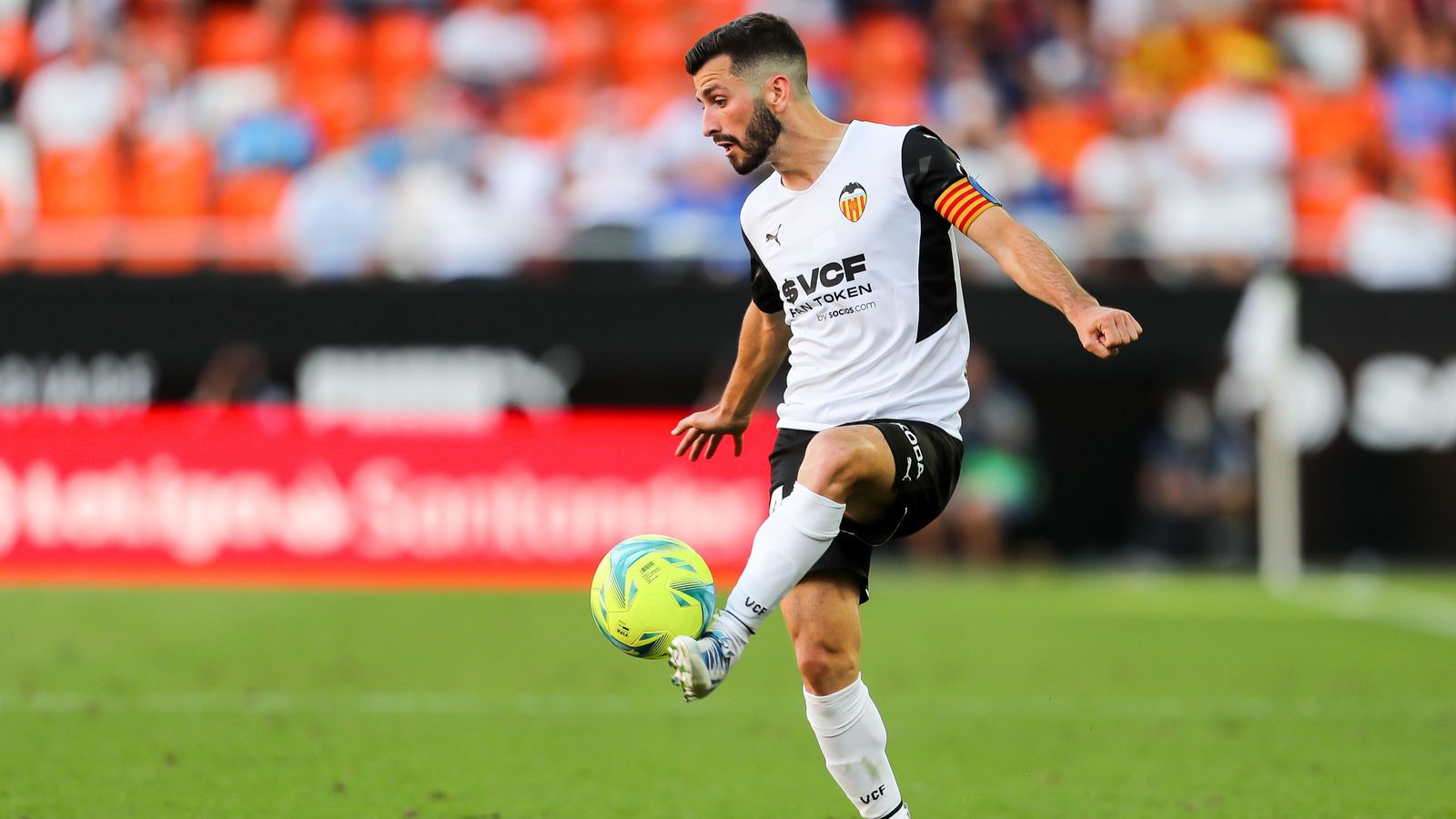 Gayà, en el parit contra el Celta de la temporada passada