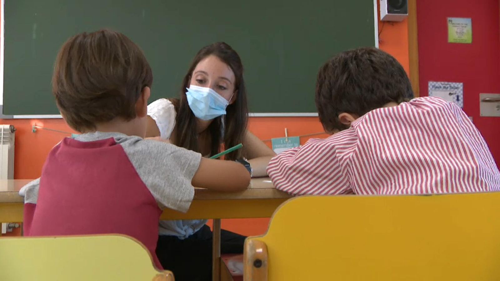 Personal docent a una aula escolar