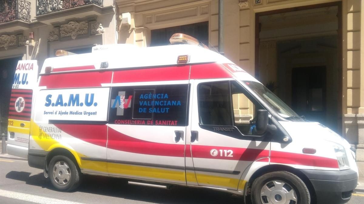 Imatge d'arxiu d'una unitat del SAMU Imatge d'arxiu d'una unitat del SAMU