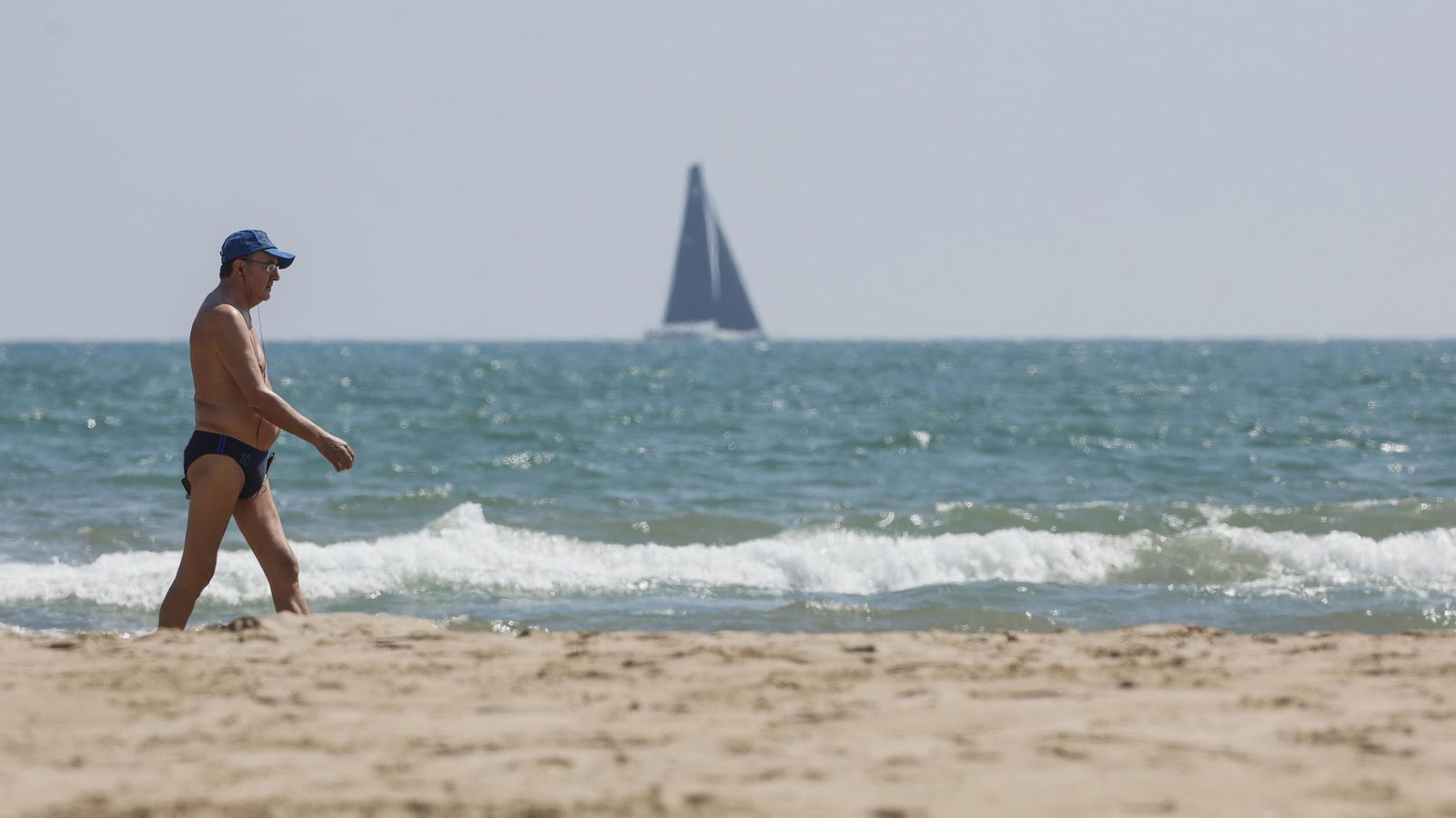 Foto d'arxiu de la platja de la Malva-rosa