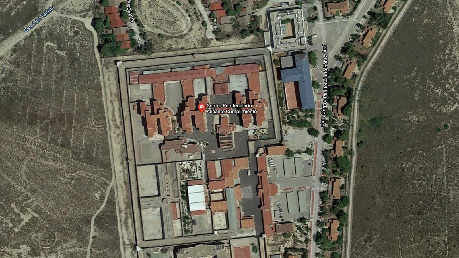 Imatge panoràmica del centre penitenciari de Fontcalent