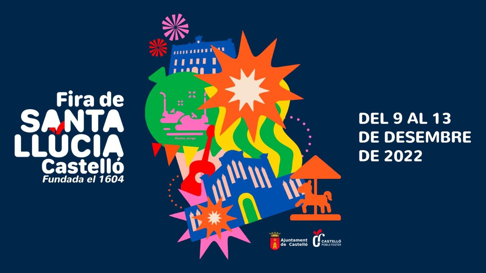 Cartell de la Fira de Santa Llúcia