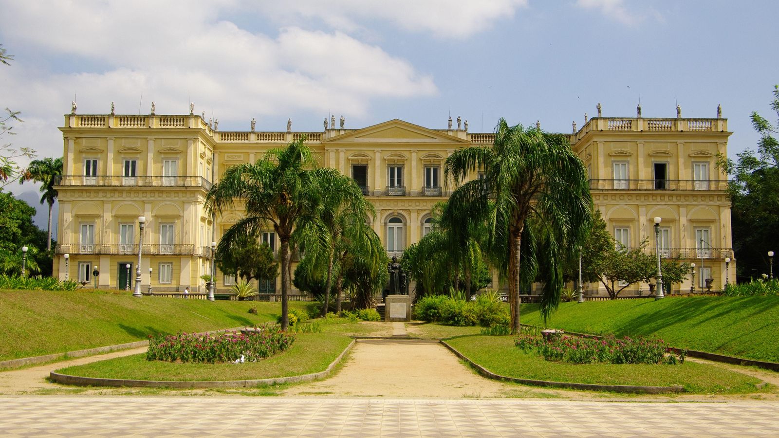 Imatge d'arxiu del Museu Nacional del Brasil abans de l'incendi