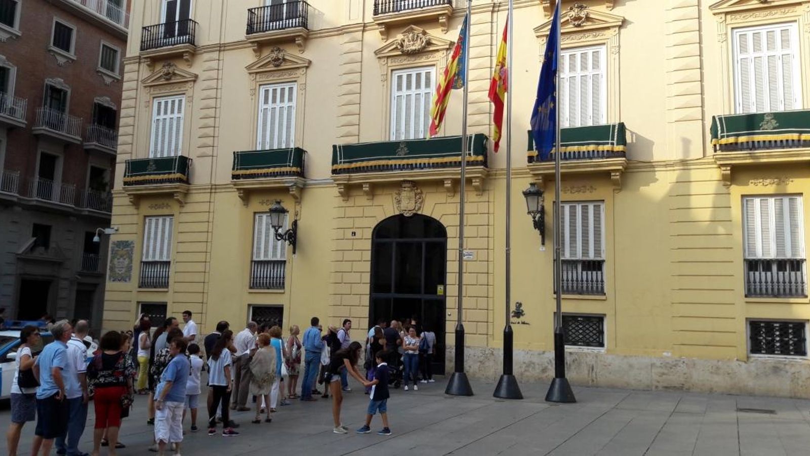 La Diputació de València en una imatge d'arxiu