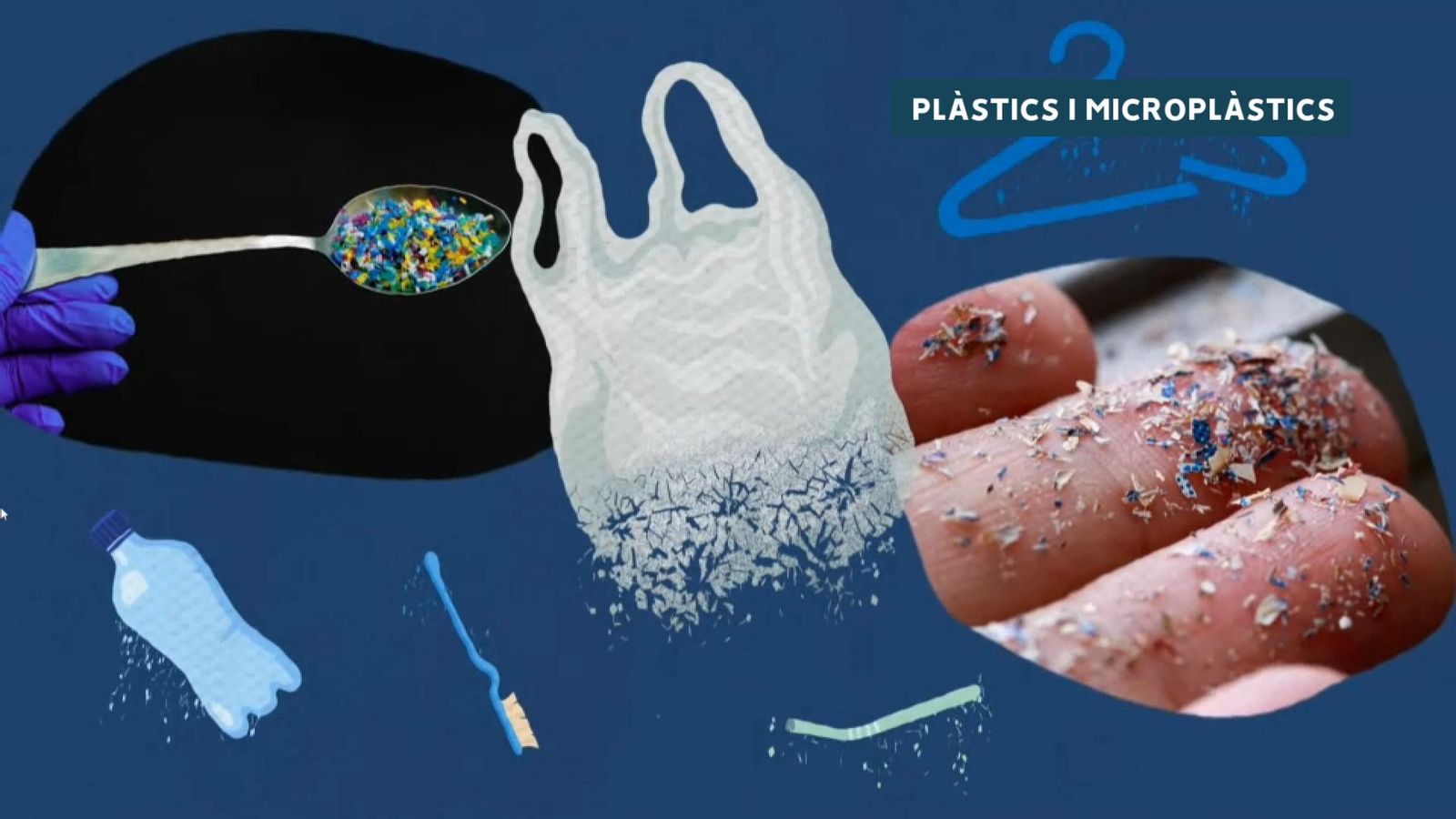 Microplàstics en la pluja