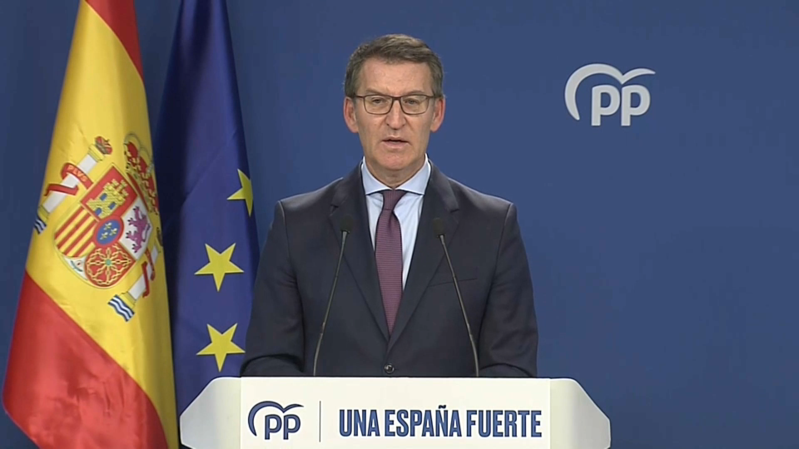 Feijóo aquest dijous a la seu del PP