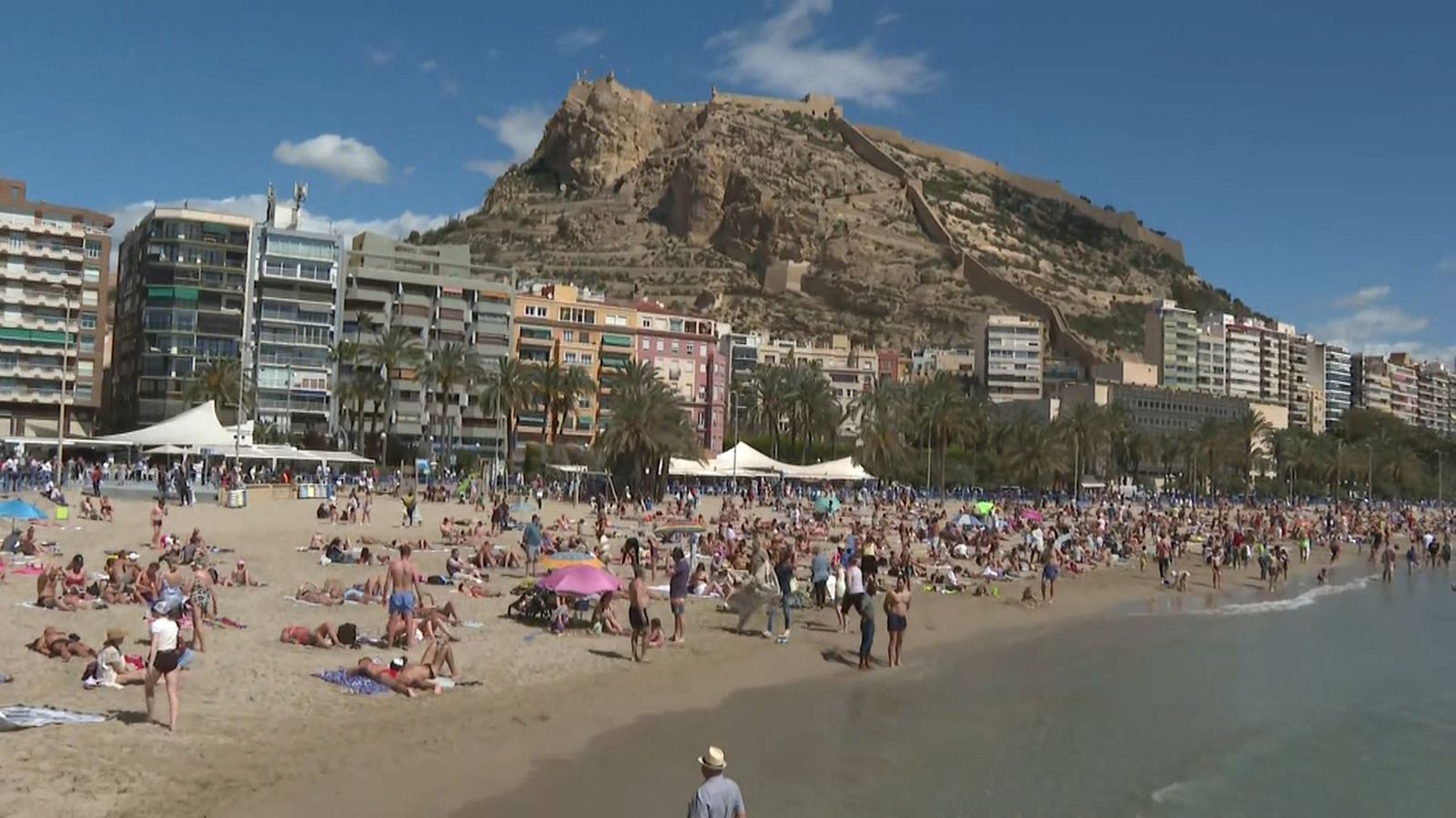 Platja del Postiguet, a Alacant