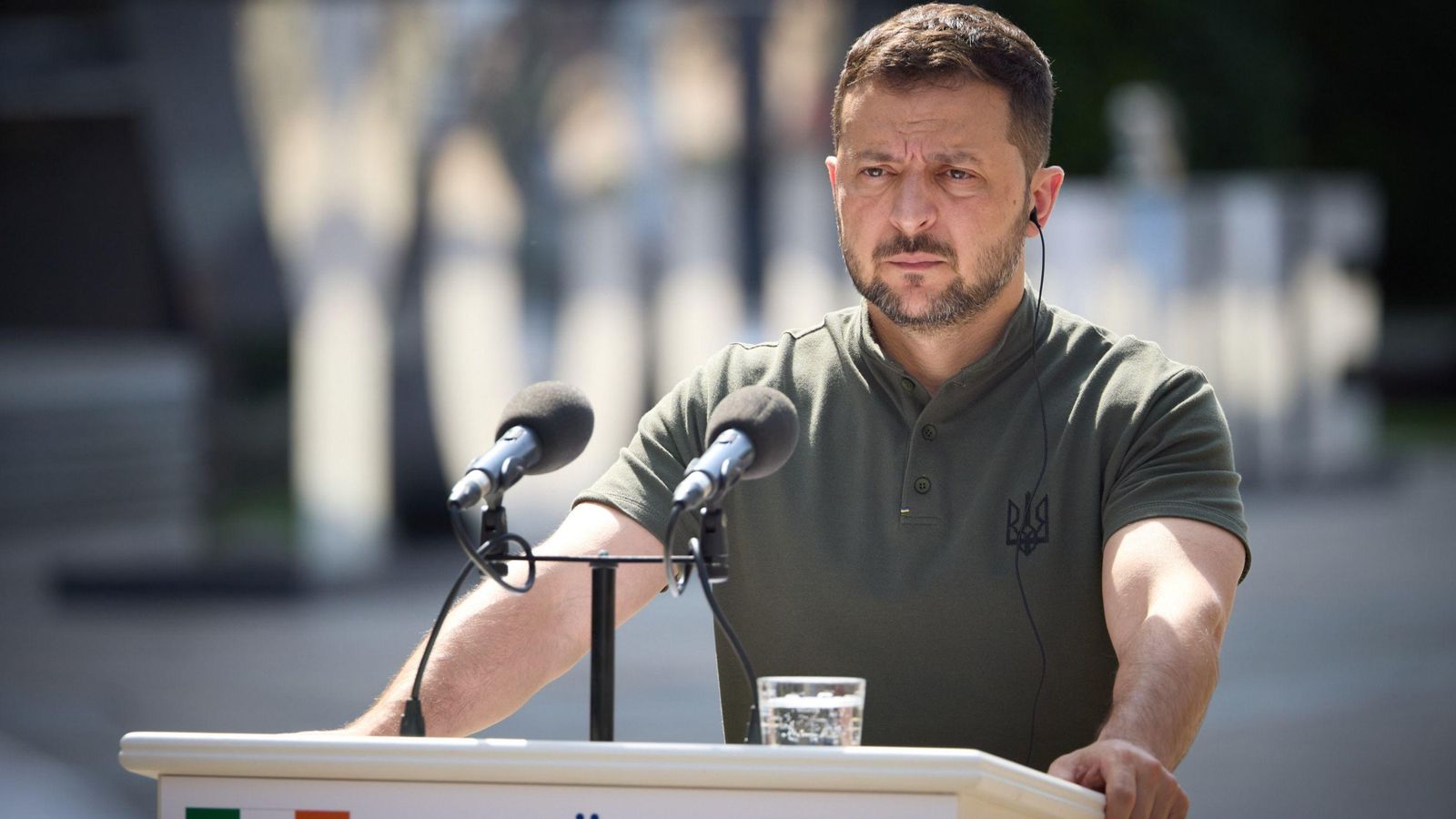 El president d'Ucraïna, Volodímir Zelenski, en una imatge recent