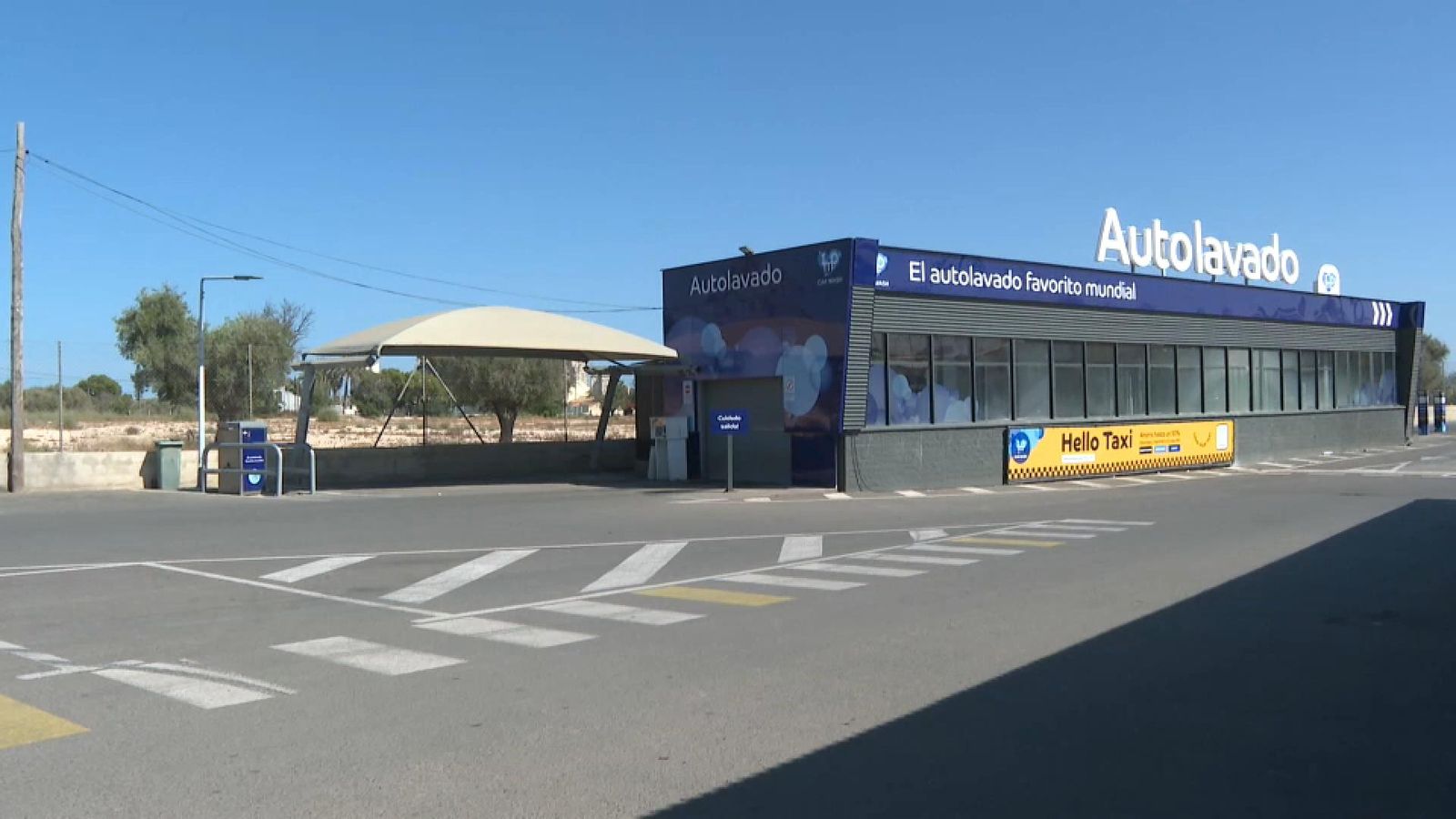 La zona comercial de Sant Joan d'Alacant on ha tingut lloc l'incident