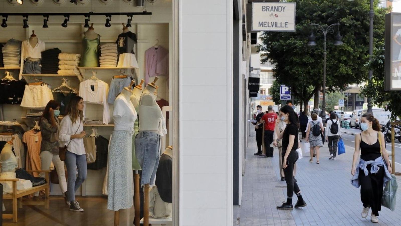 Imatge d'arxiu d'un comerç