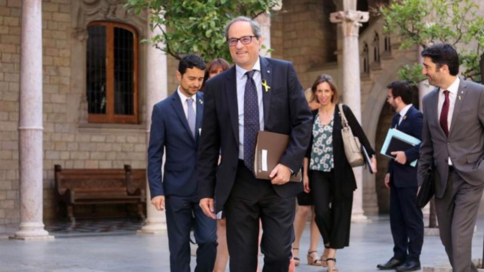 El president de la Generalitat de Catalunya, Quim Torra