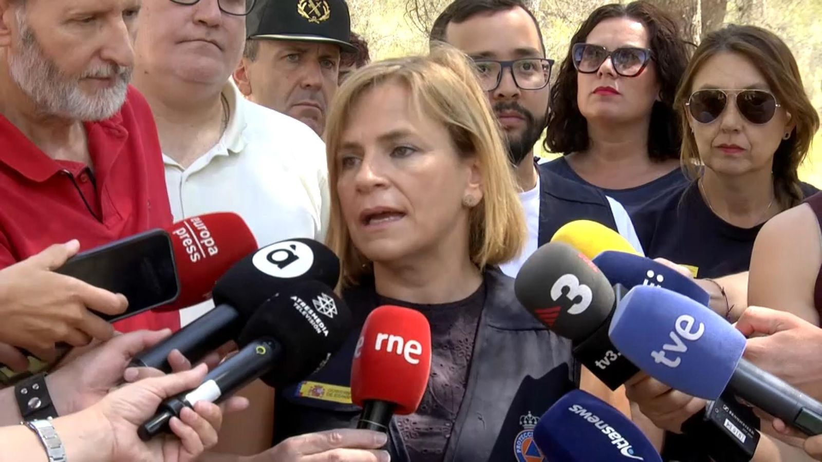 La delegada del govern espanyol Pilar Bernabé