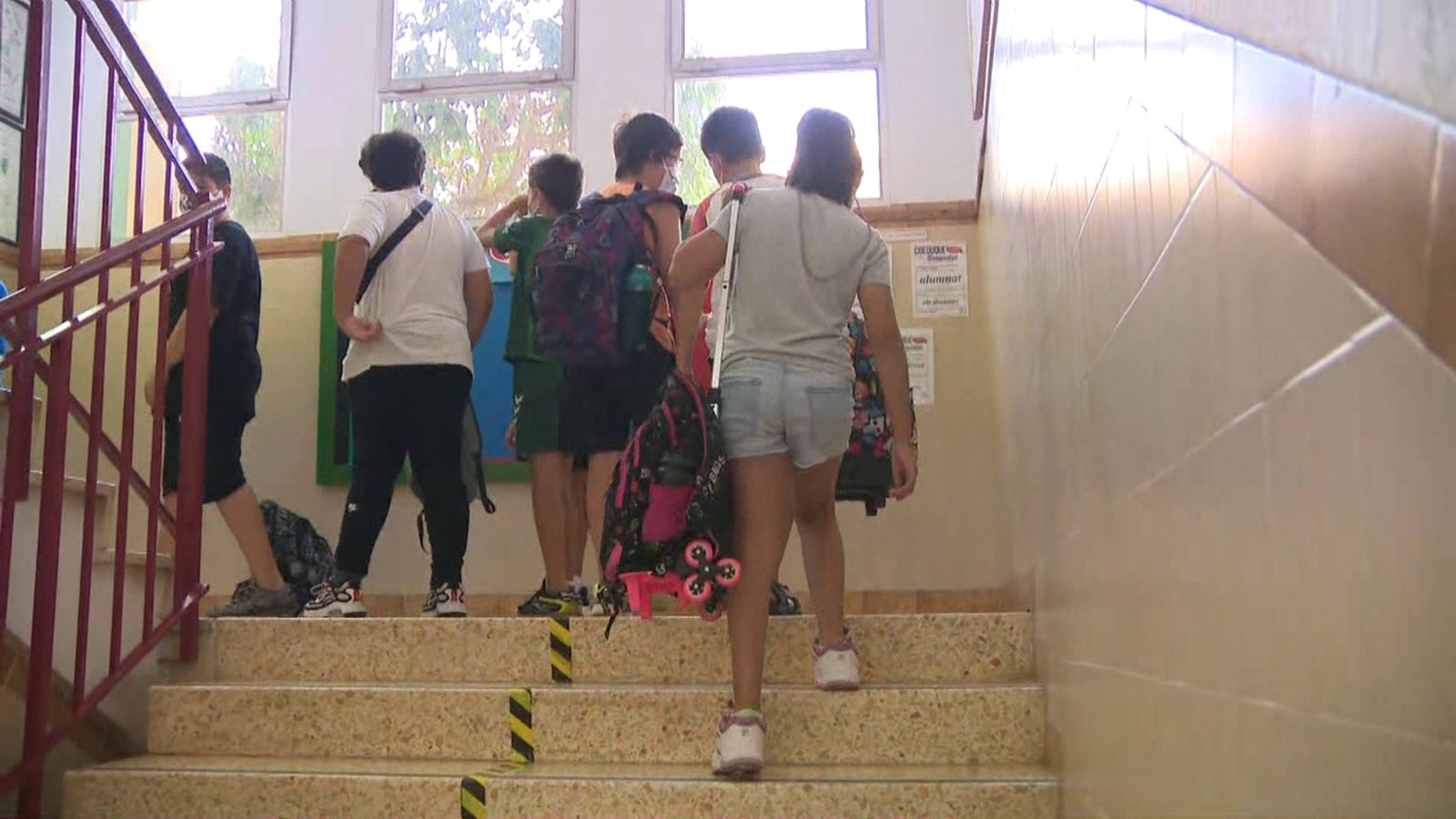 Alumnat d'un centre escolar