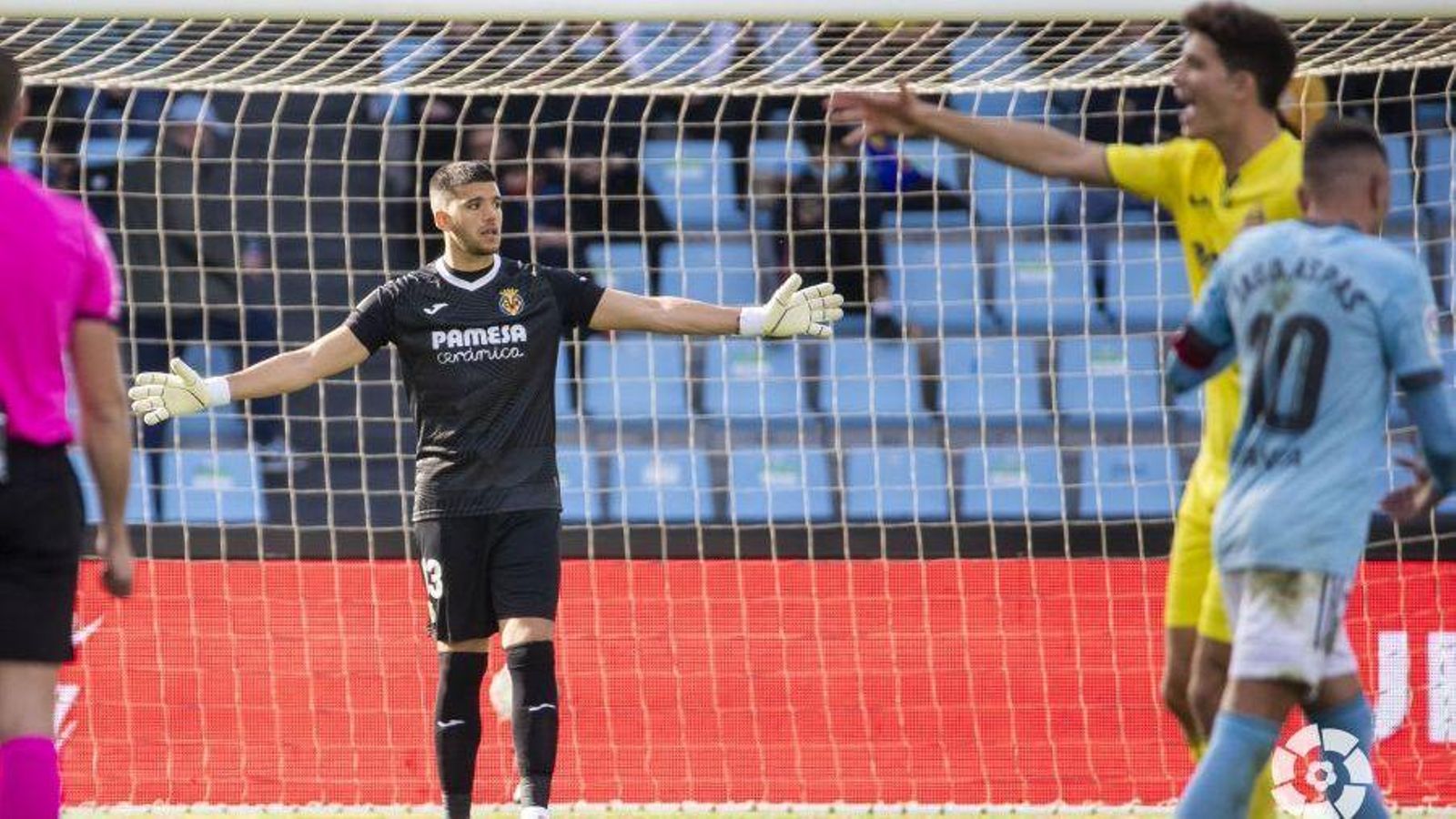 Rulli, en una acció del partit