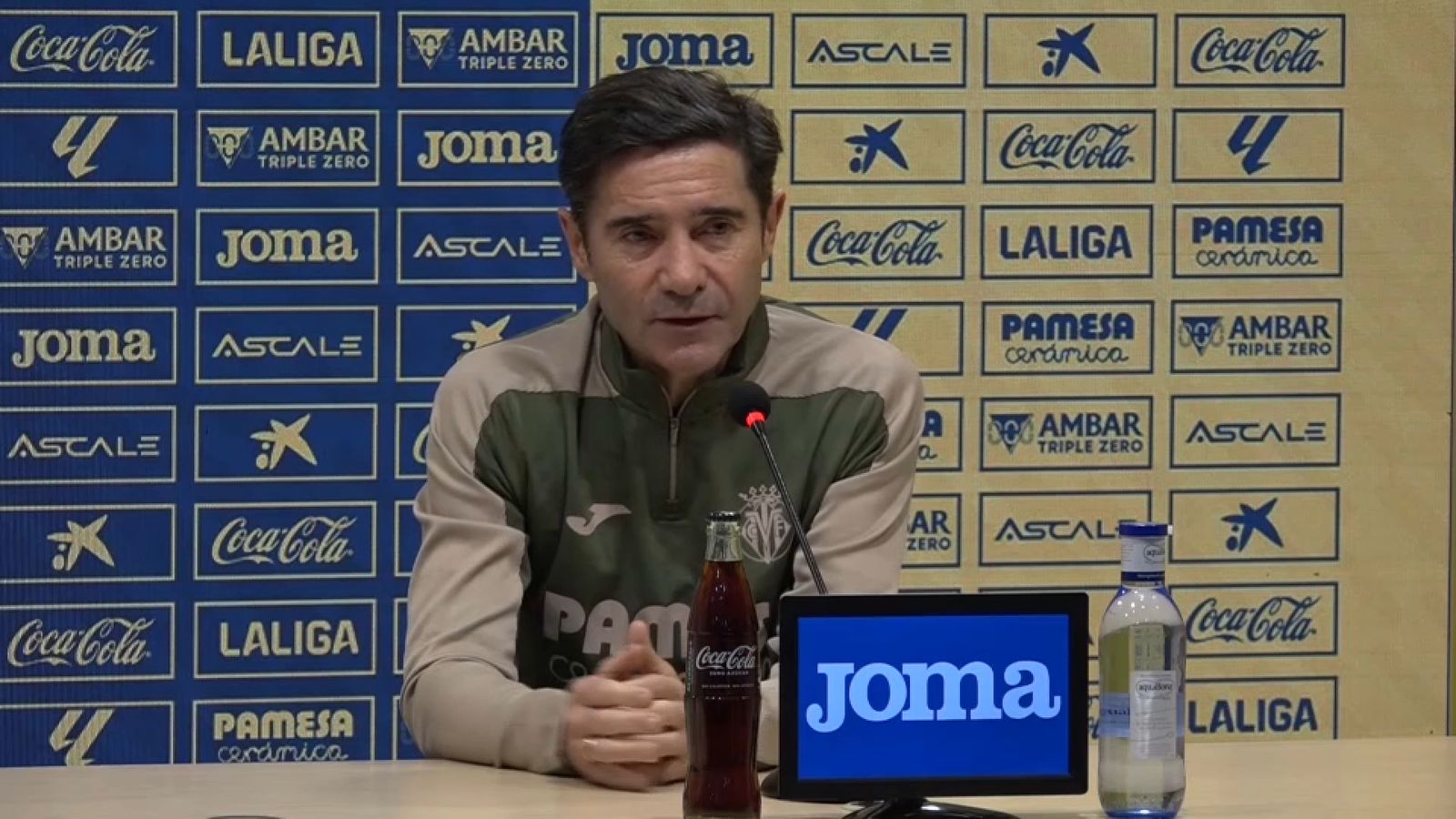 El tècnic del Villarreal, Marcelino García Toral