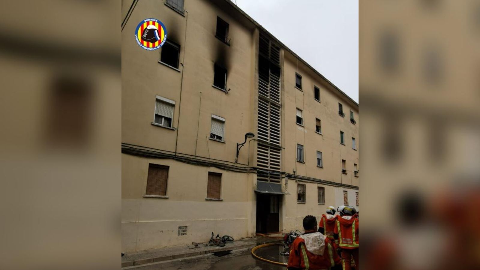 Incendi en una vivenda d'Algemesí