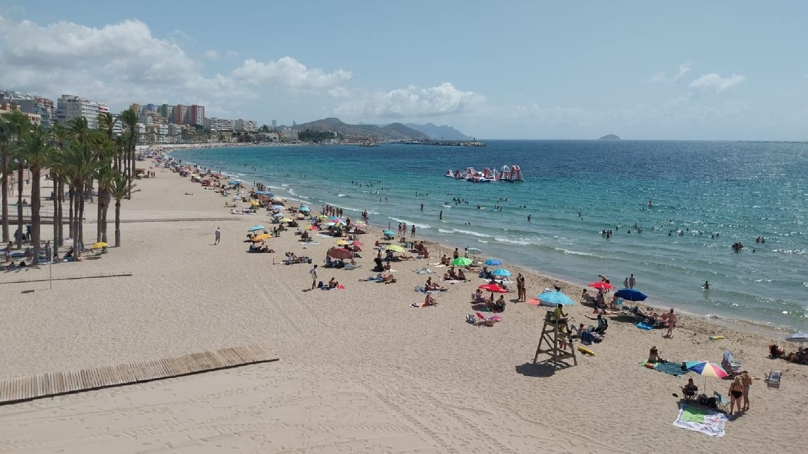 Una platja de La Vila Joiosa