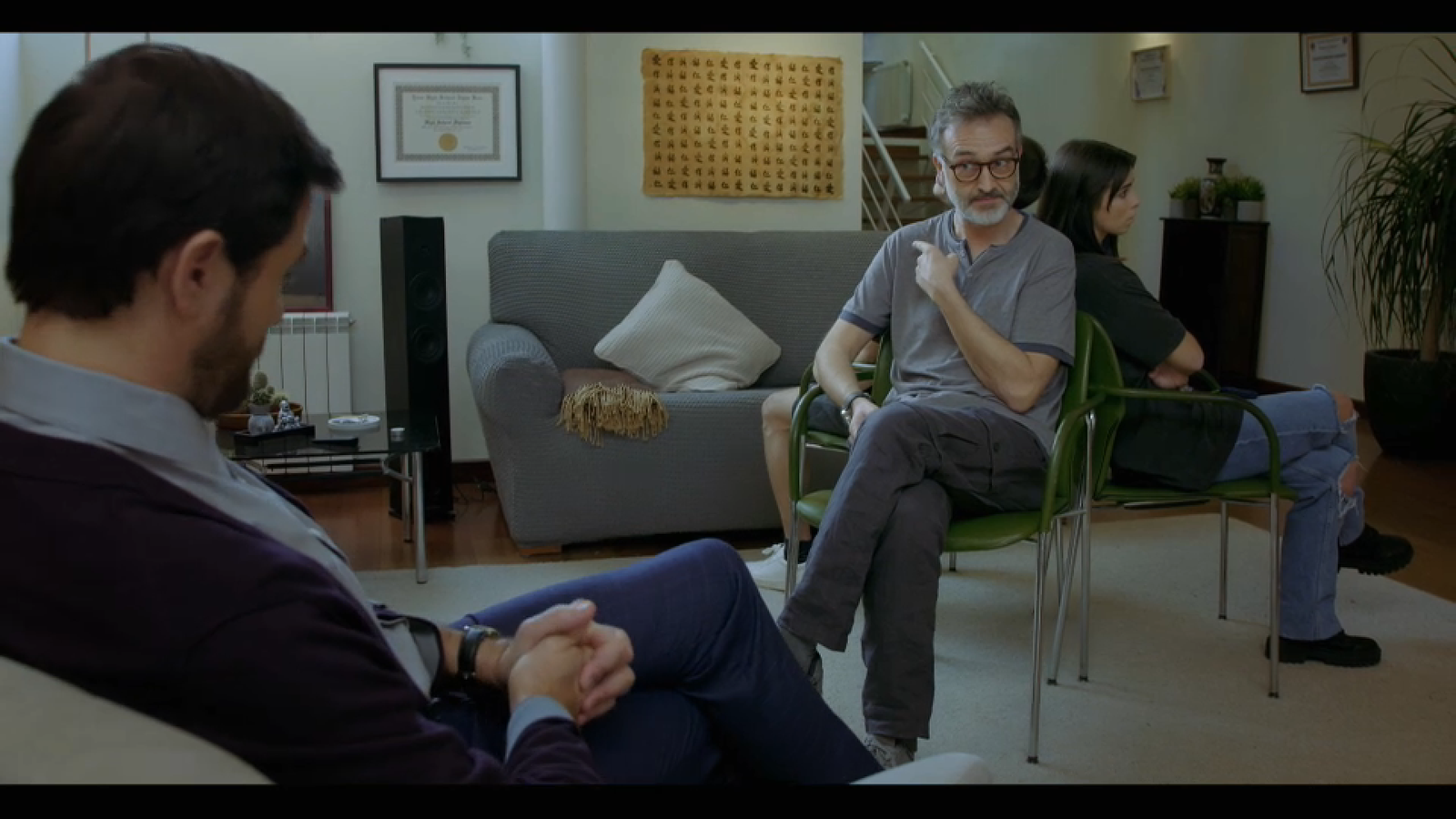 La família Llopis va a teràpia