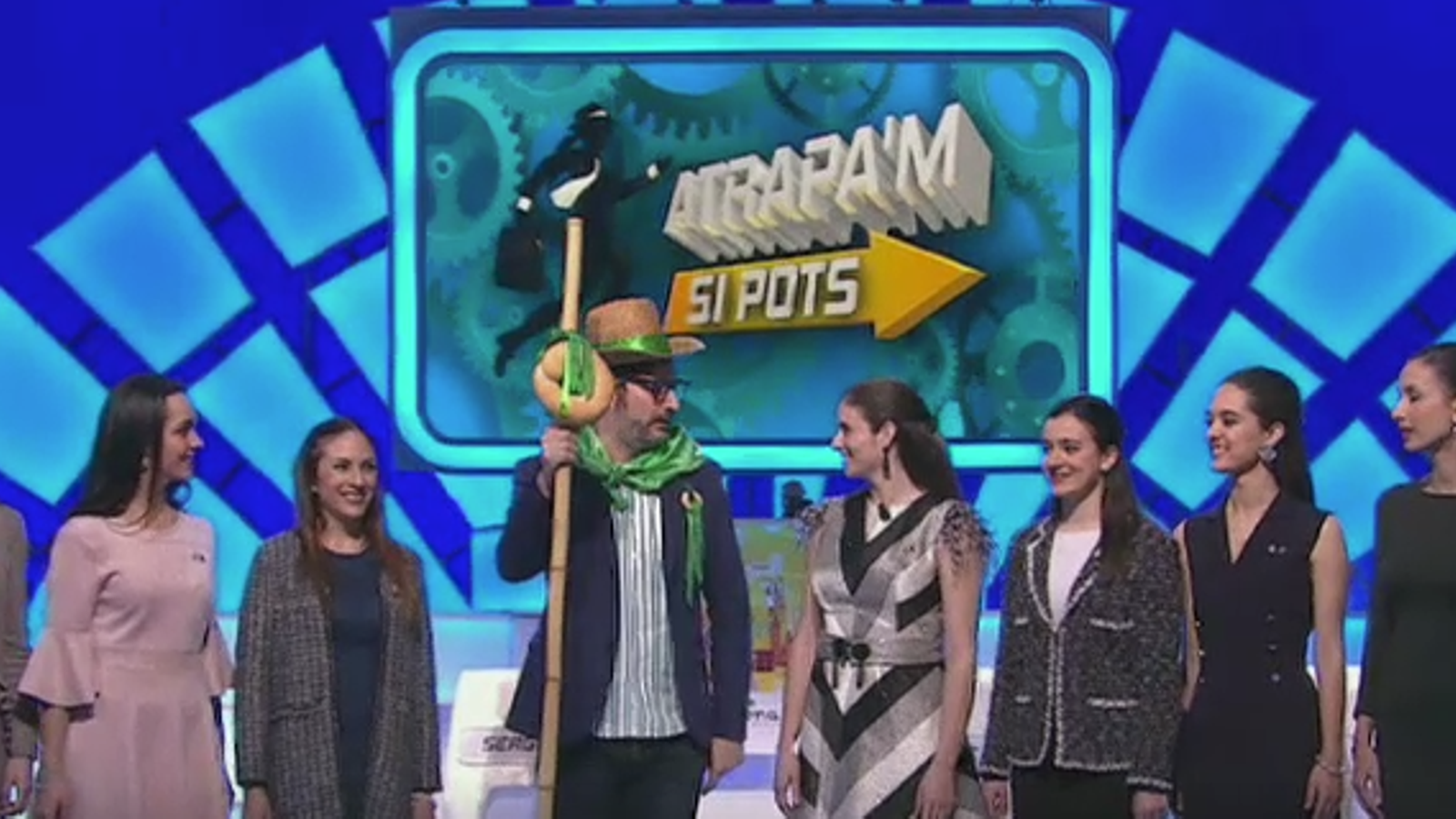 Una imatge del programa Atrapa'm si pots especial festes de la Magdalena