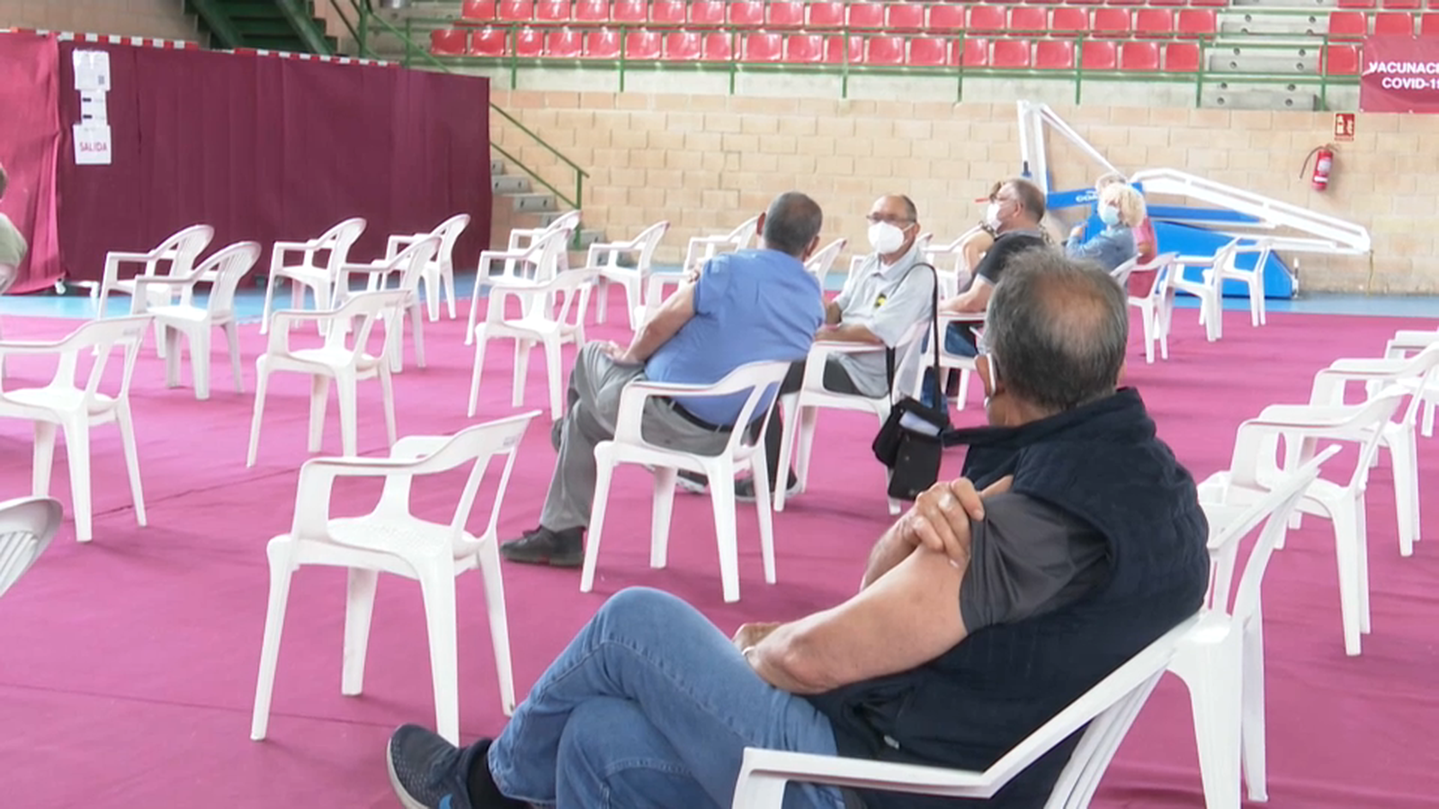 Persones vacunades en Les notícies de la nit