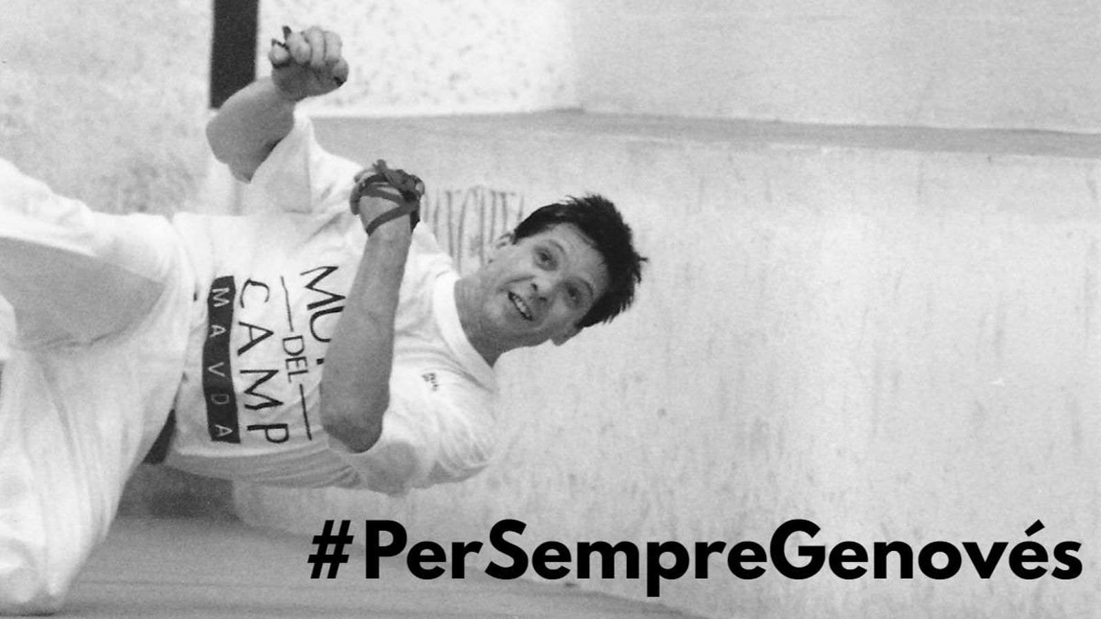 Una de les fotografies compartides a les xarxes després de la mort de Paco Cabanes