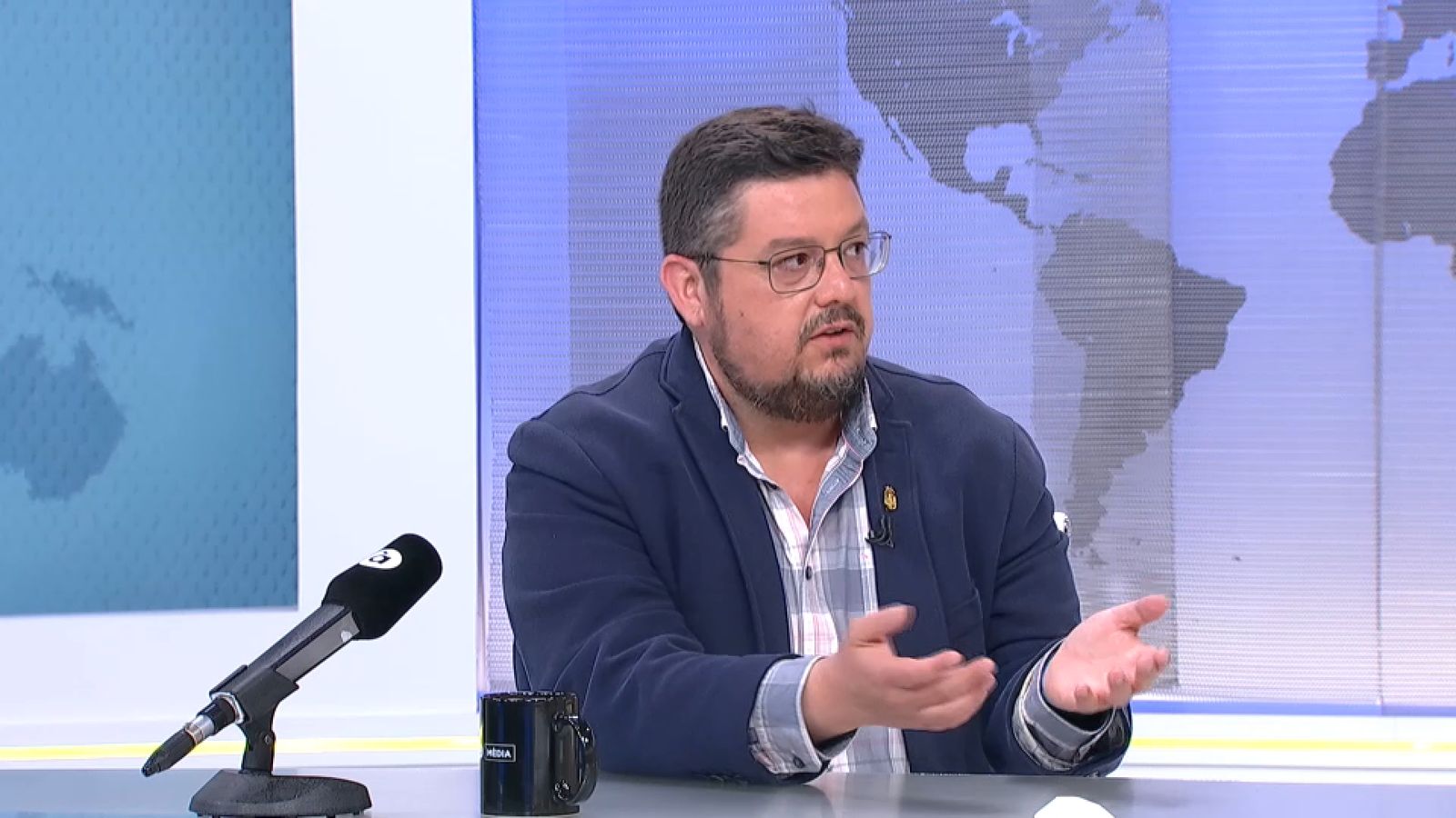 Àlex Ruiz, candidat a liderar Bloc-Compromís, aquest dilluns en 'Les notícies del matí'