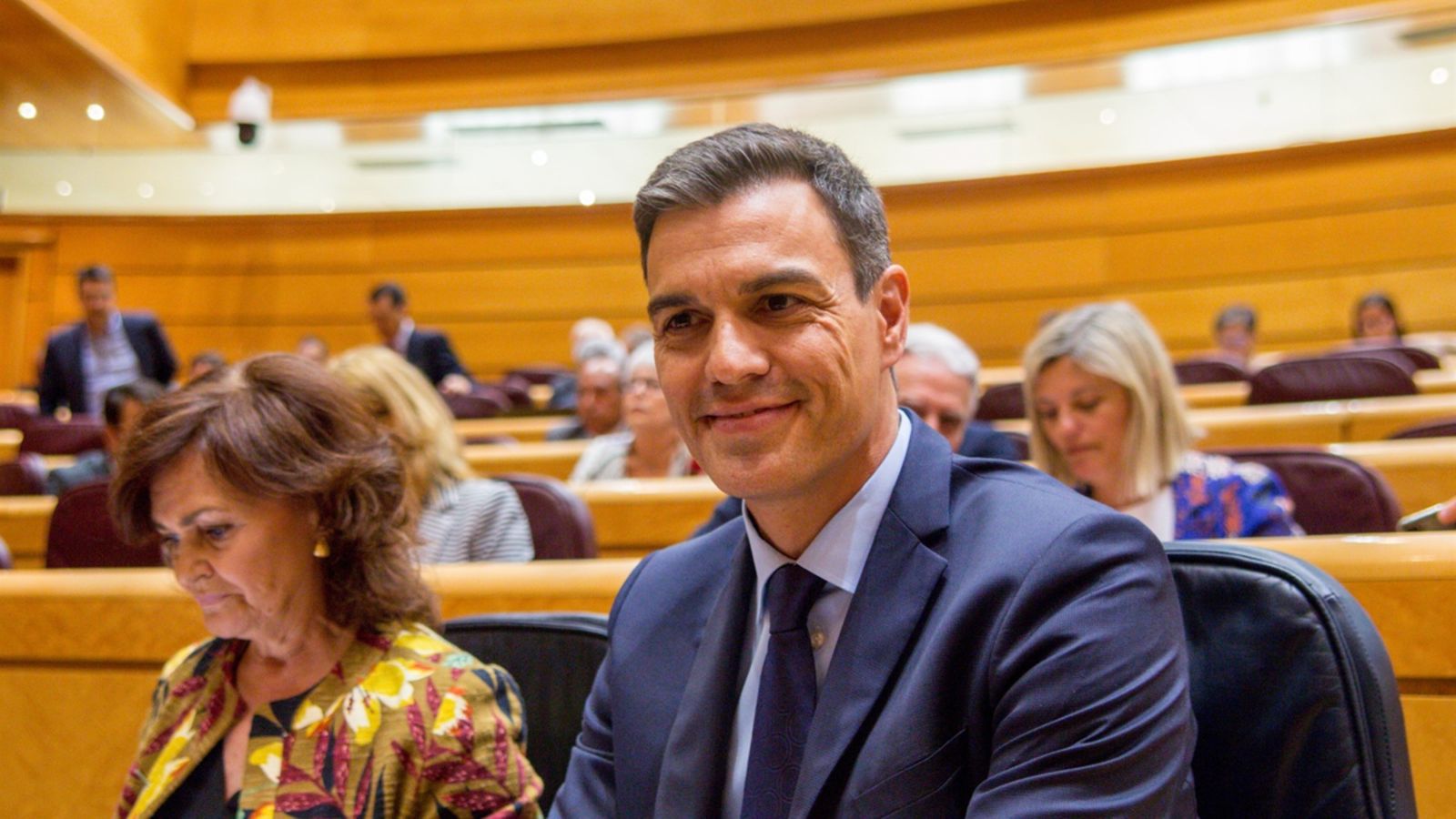 Sánchez ha optat finalment per no comparéixer al Senat