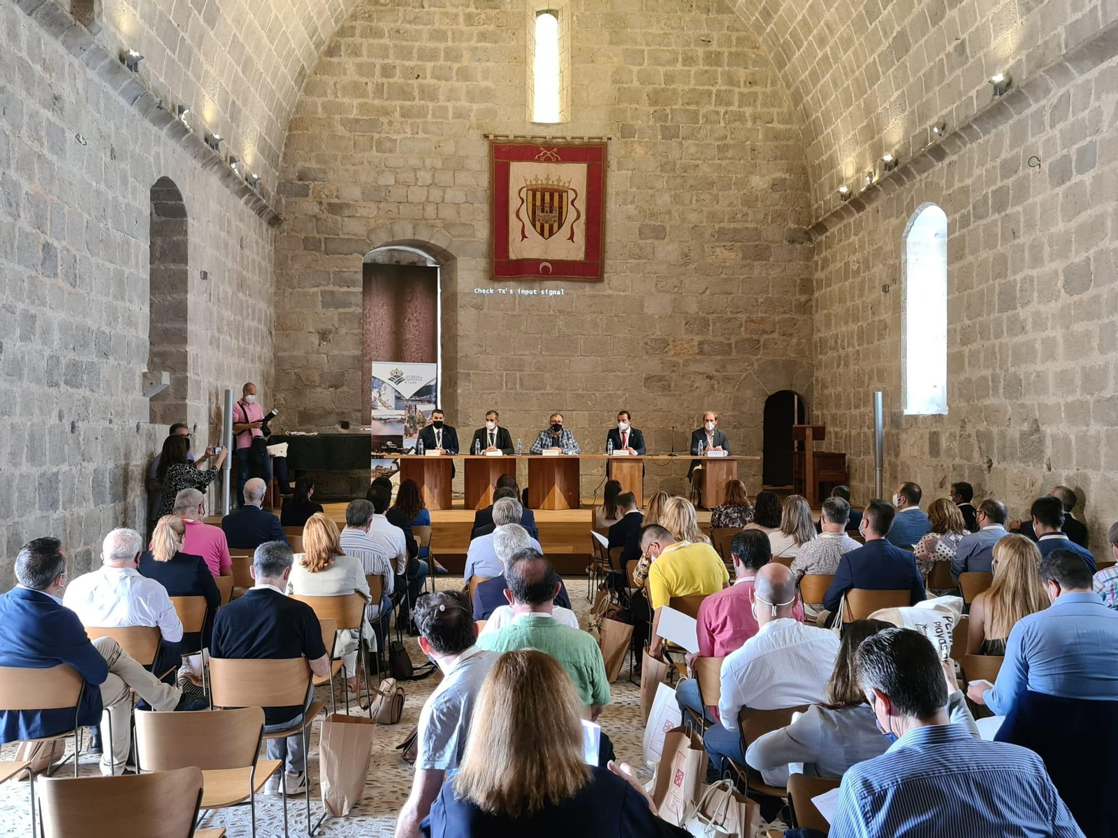 Assemblea dels Pobles més Bonics d'Espanya al castell de Peníscola