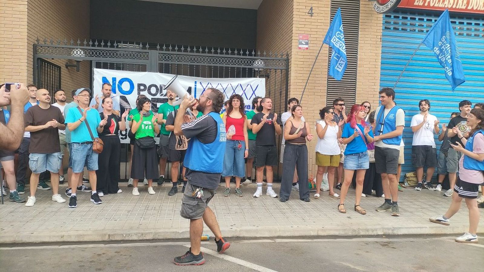Protesta del Sindicat d'Habitatge