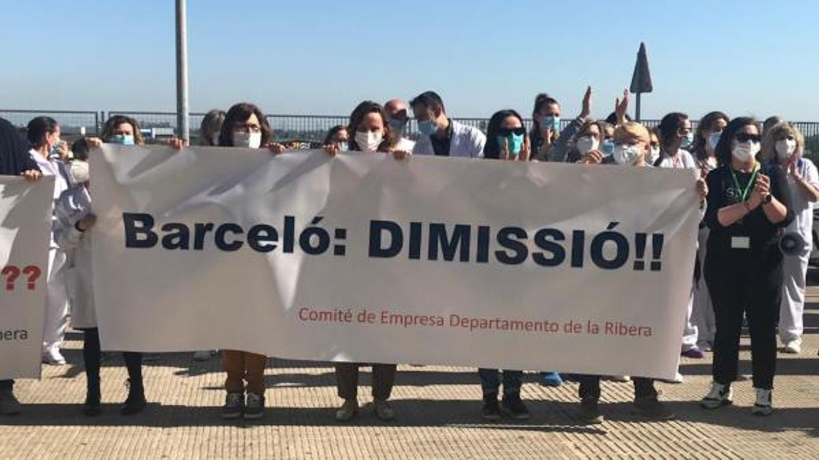 Personal laboral de l'àrea de salut d'Alzira demana la dimissió de la consellera de Sanitat Universal, Ana Barceló
